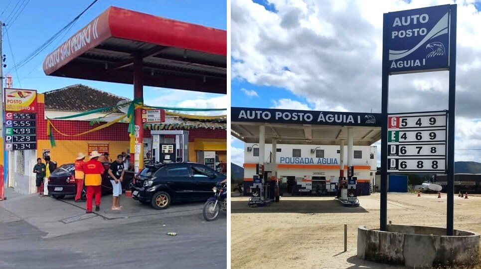 Gasolina volta a baixar em Monte Santo e região