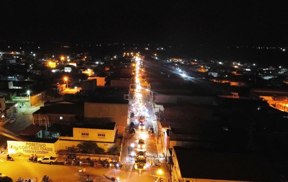 Cansanção faz Carreata em Apoio a Jair Bolsonaro que Lotou as Ruas da Cidade