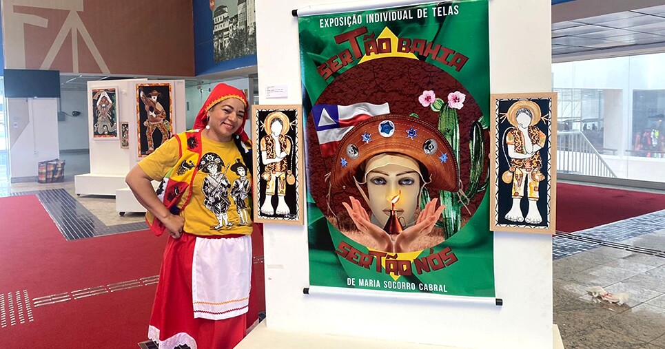 Artista Montessantense é Destaque em Exposição no Tribunal de Justiça do Estado da Bahia