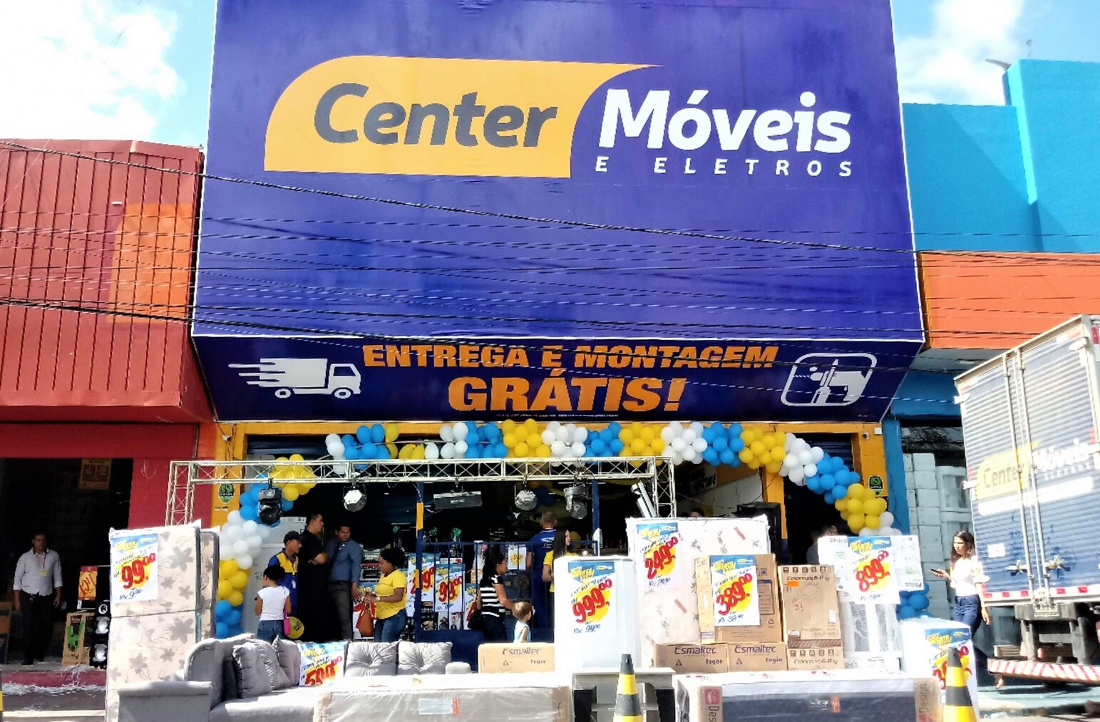 Rede de Lojas Center Móveis e Eletros chega a Monte Santo e abre diversas vagas de emprego