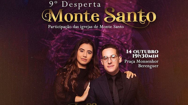 9º Desperta Monte Santo, acontecerá em 14 outubro em Monte Santo
