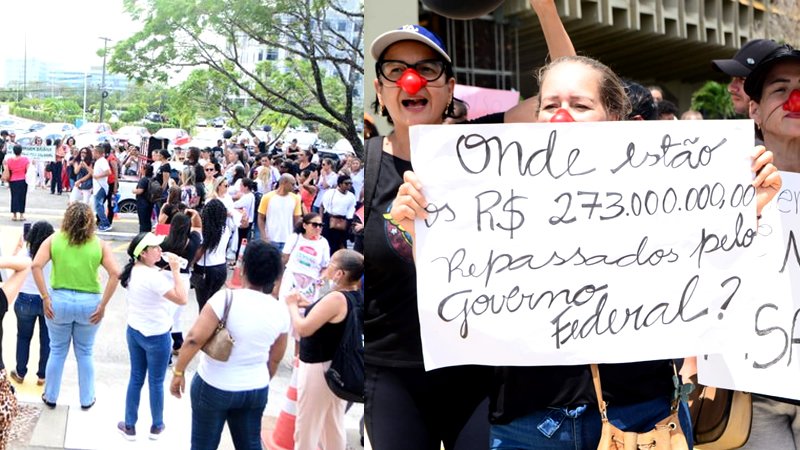 Em Salvador Enfermeiros cobram do Governo da Bahia piso salarial da categoria e melhores condições de trabalho