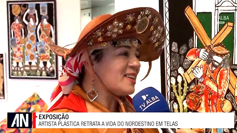 Após ser Demitida Pela Prefeitura, Artista De Monte Santo, ganha apoio de Montesantenses e consegue destaque na TV ALBA