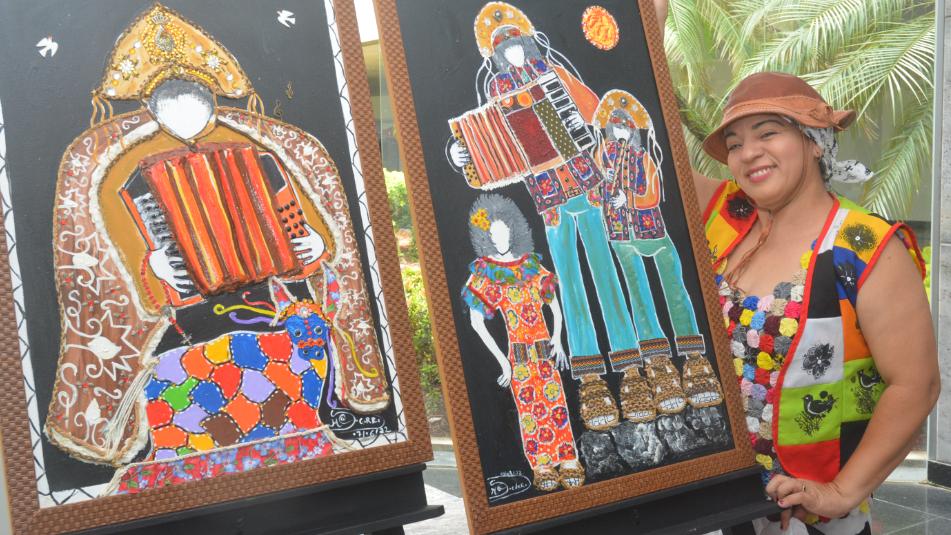 Alba Expõe Arte Nordestina De Maria Socorro Cabral