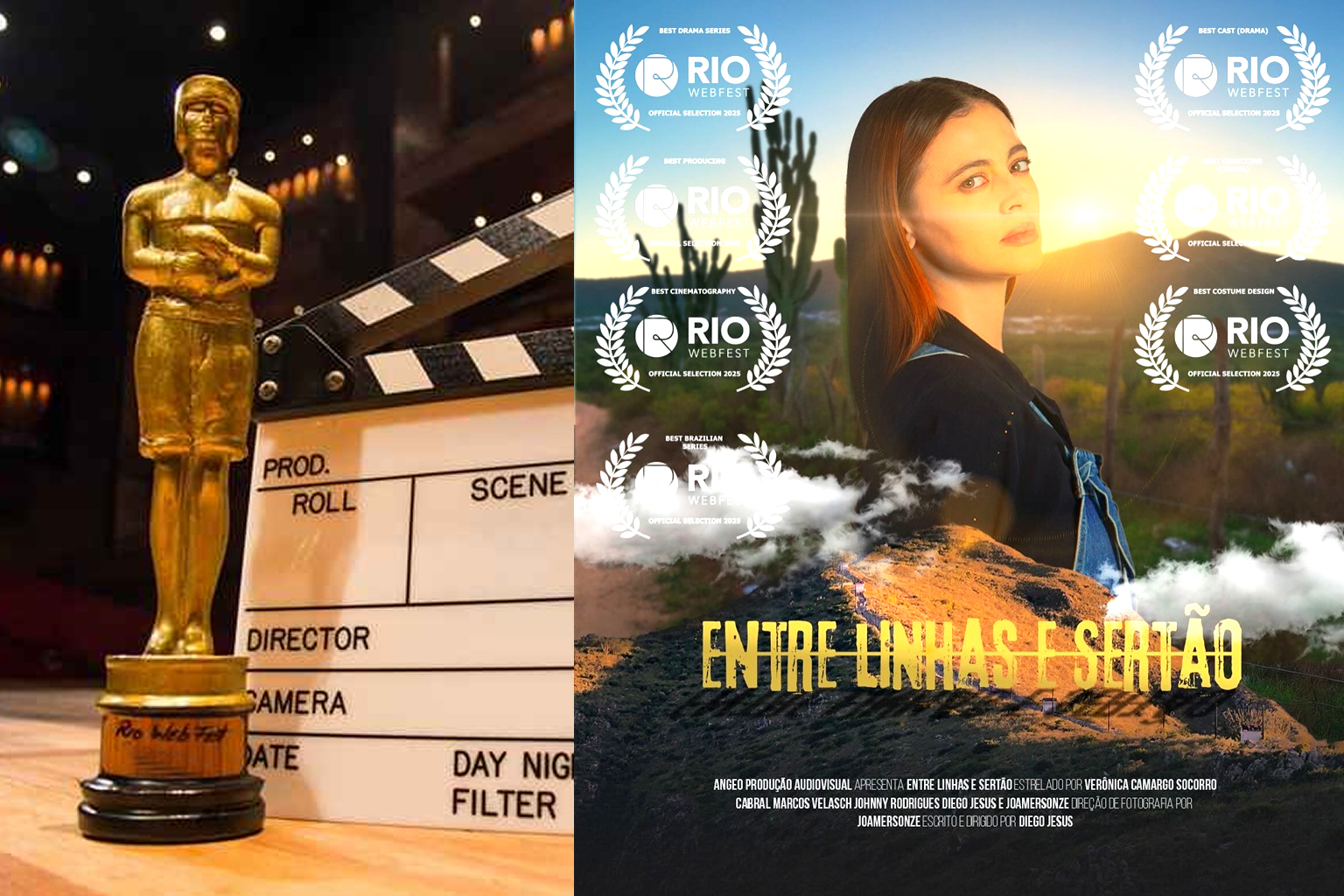 Novela gravada em Monte Santo concorre a 7 prêmios no Rio WebFest com votação popular, VEJA COMO VOTAR