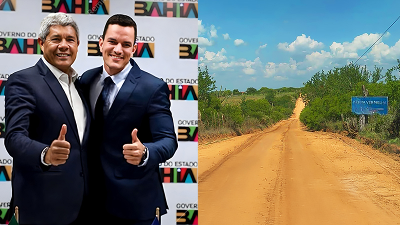 Laerte Do Vando Anuncia Asfaltamento Da Ba-220 Entre Pedra Vermelha E Horizonte Novo