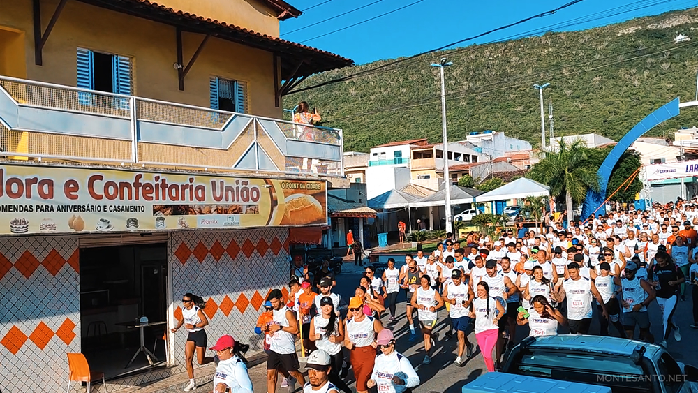 Monte Santo vive manhã histórica com a III Corrida Santa Cruz e grande participação popular