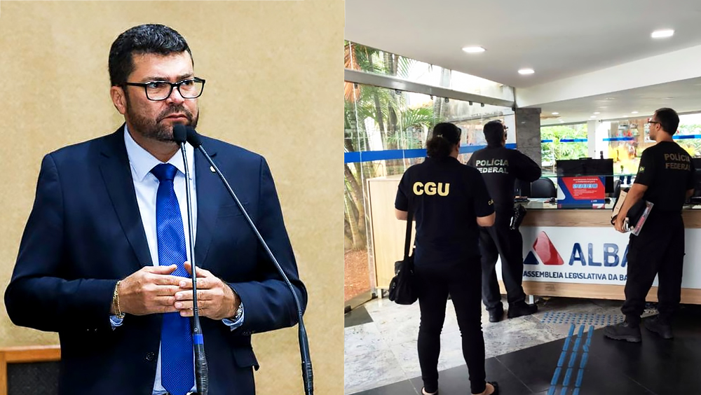 Deputado estadual Marcinho Oliveira é alvo de operação da PF que mira desvio de verbas no interior da Bahia
